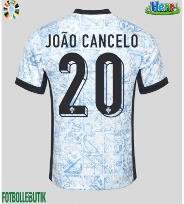 Portugal Joao Cancelo #20 Bortatröja EM 2024 Kortärmad